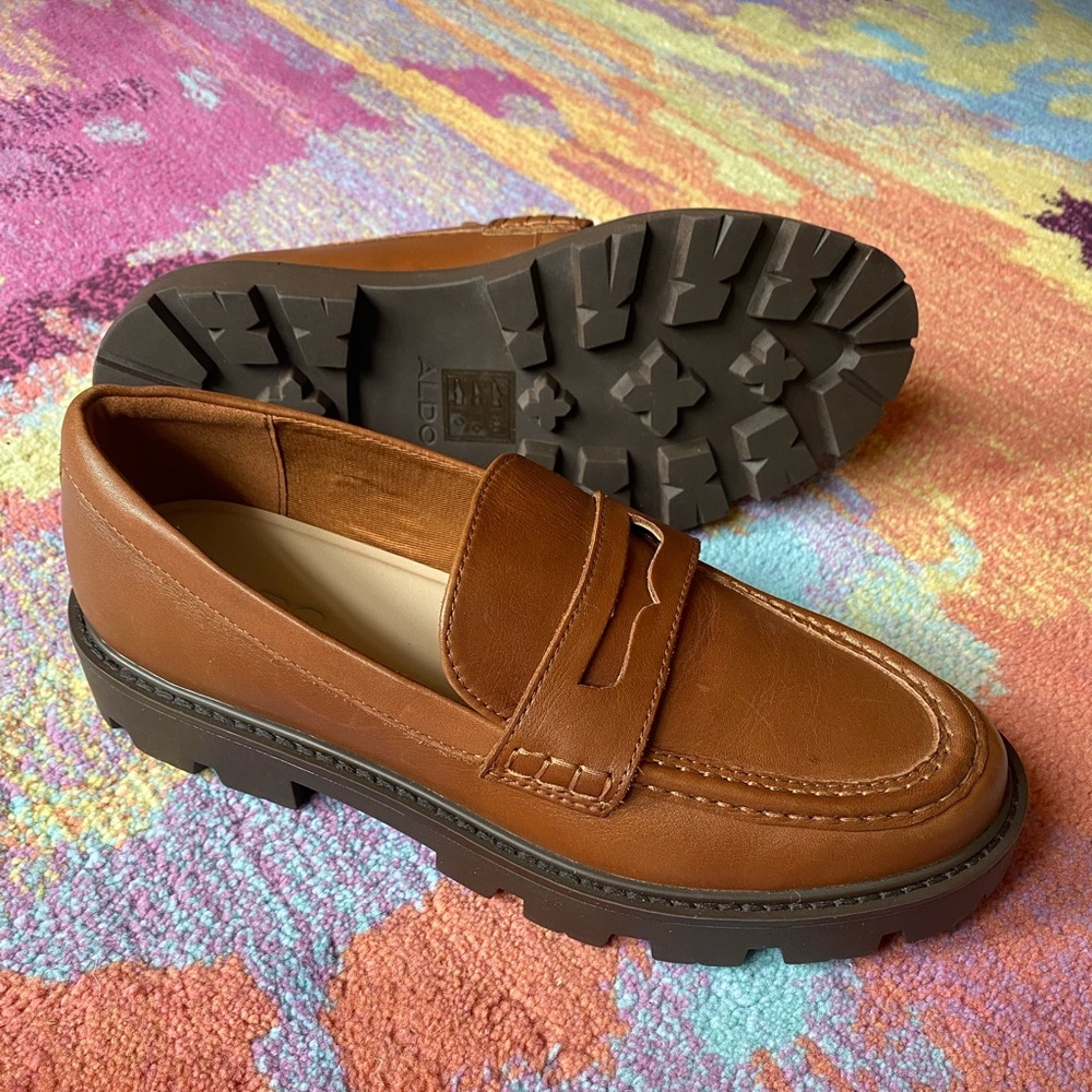 NEW chunky loafers ALDO